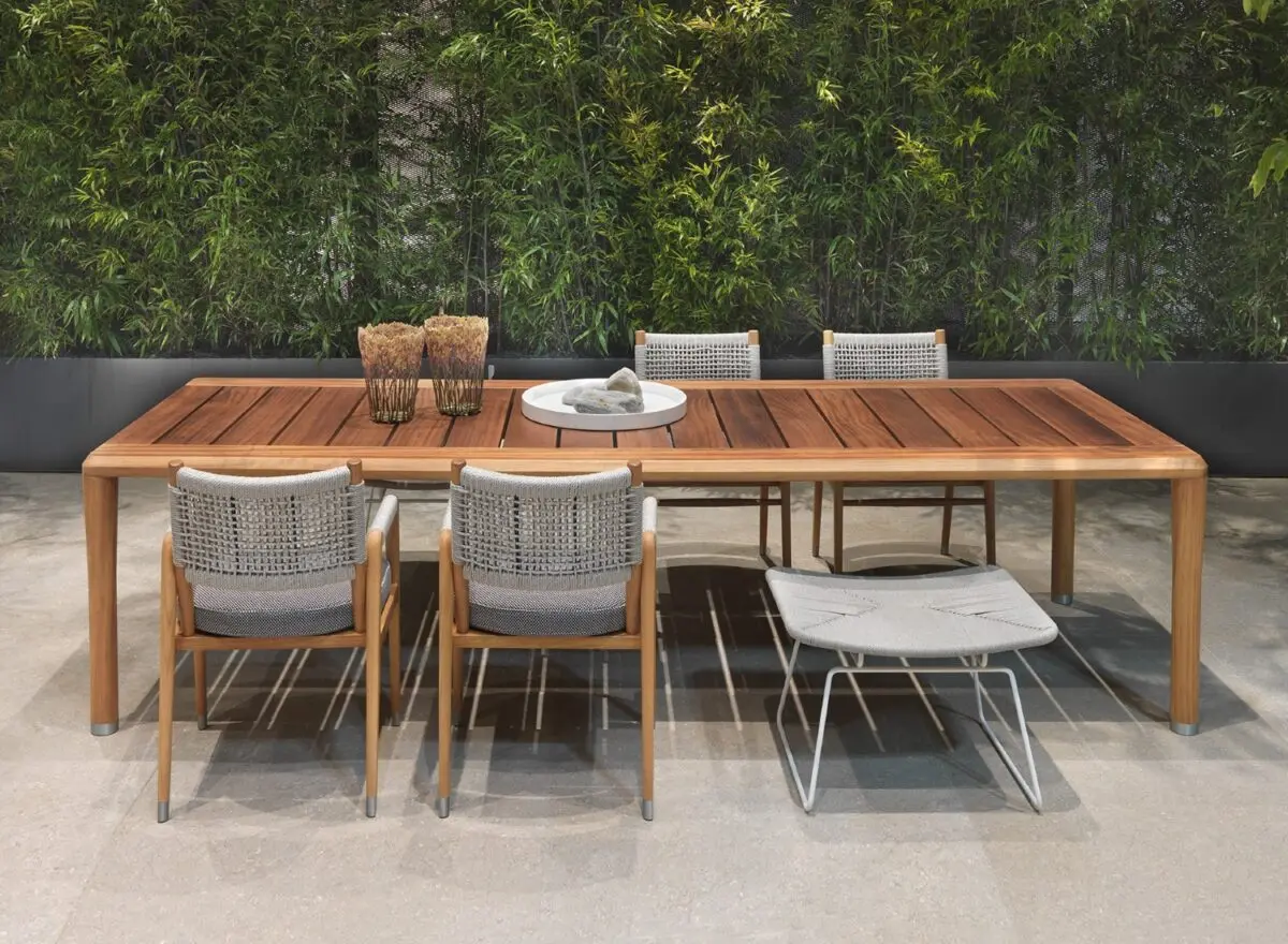 Deck dining table sale